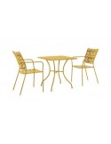 TAVOLO KELSIE OCRA 70 x 70 su TreG Ingrosso