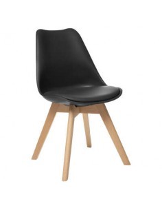 SEDIA 157166A BAYA NERO su TreG Ingrosso