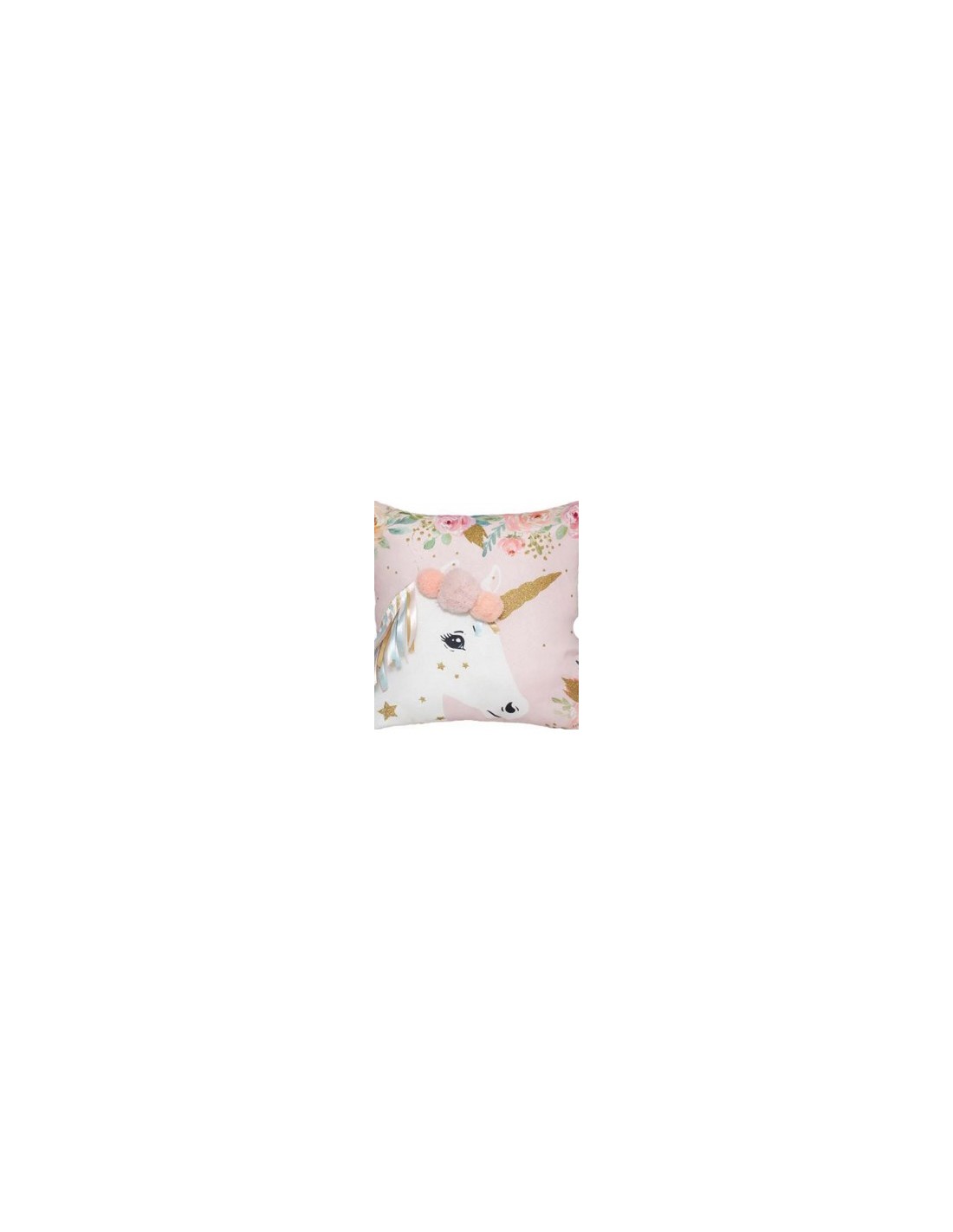 CUSCINO 174203 UNICORNO 45X45 POLIESTERE su TreG Ingrosso