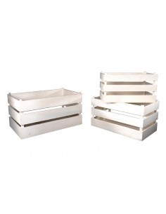 CASSETTA 94274 2 MIS LEGNO BIANCO su TreG Ingrosso