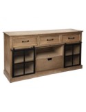 MOBILETTO 179078 DANIK 160X40X85CM LEGNO/VETRO su TreG Ingrosso