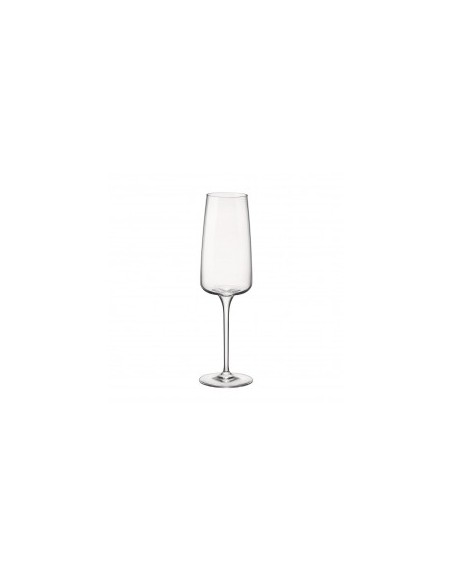 NEXO CALICI FLUTE 24 CL SET 6 BORMIOLI ROCCO su TreG Ingrosso