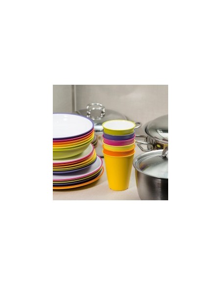 SANALIVING BICCHIERE S2025GL GIALLO LIMONE su TreG Ingrosso