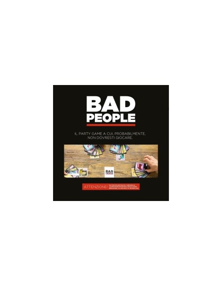 Rocco Giocattoli Bad People, gioco da tavolo per adulti, serate tra amici, gioco divertente, giochi di società 18+