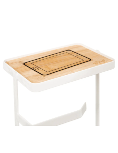 PORTAROTOLO 174679A BIANCO 60CM METALLO su TreG Ingrosso
