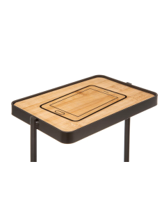 PORTAROTOLO 174679B NERO 60CM METALLO su TreG Ingrosso