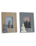 CORNICE FOTO LD191040 RESINA 10X15 ZEN ASSORTITO su TreG Ingrosso