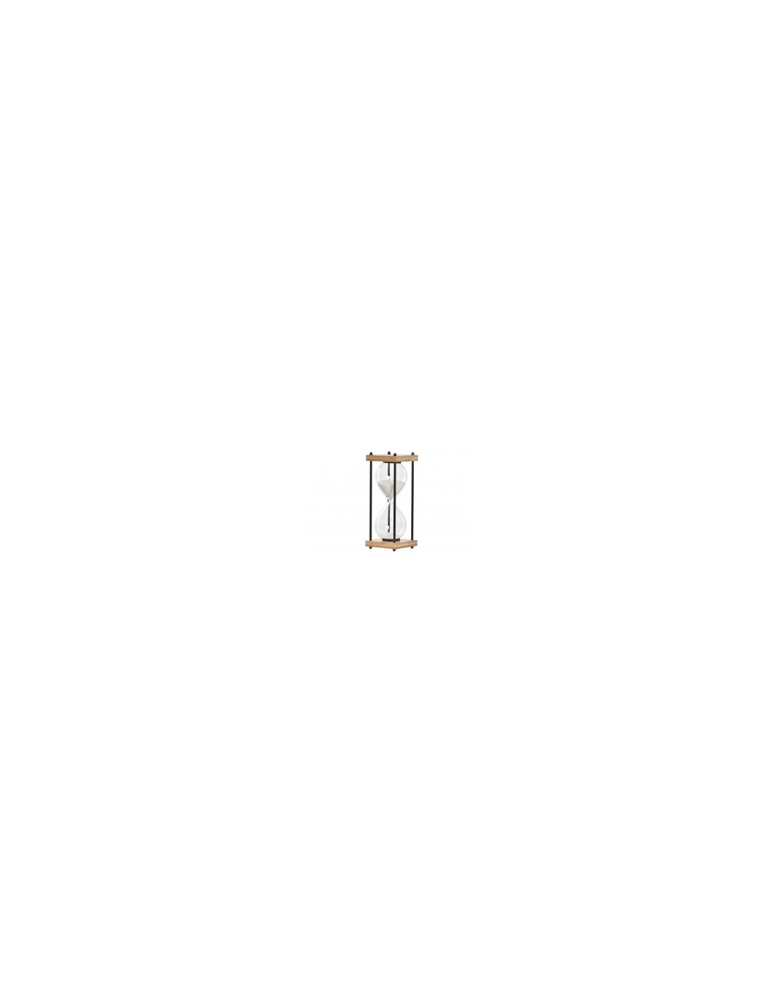 CLESSIDRA DH191146 LEGNO/CRISTALLO 10X10X25 su TreG Ingrosso