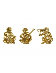 FIGURA SCIMMIA FD190300 RESINA 15X10X14 MODELLI ASSORTITI su TreG I...