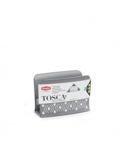 PORTATOVAGLIOLI 55352 TOSCA BIANCO/GRIGIO su TreG Ingrosso
