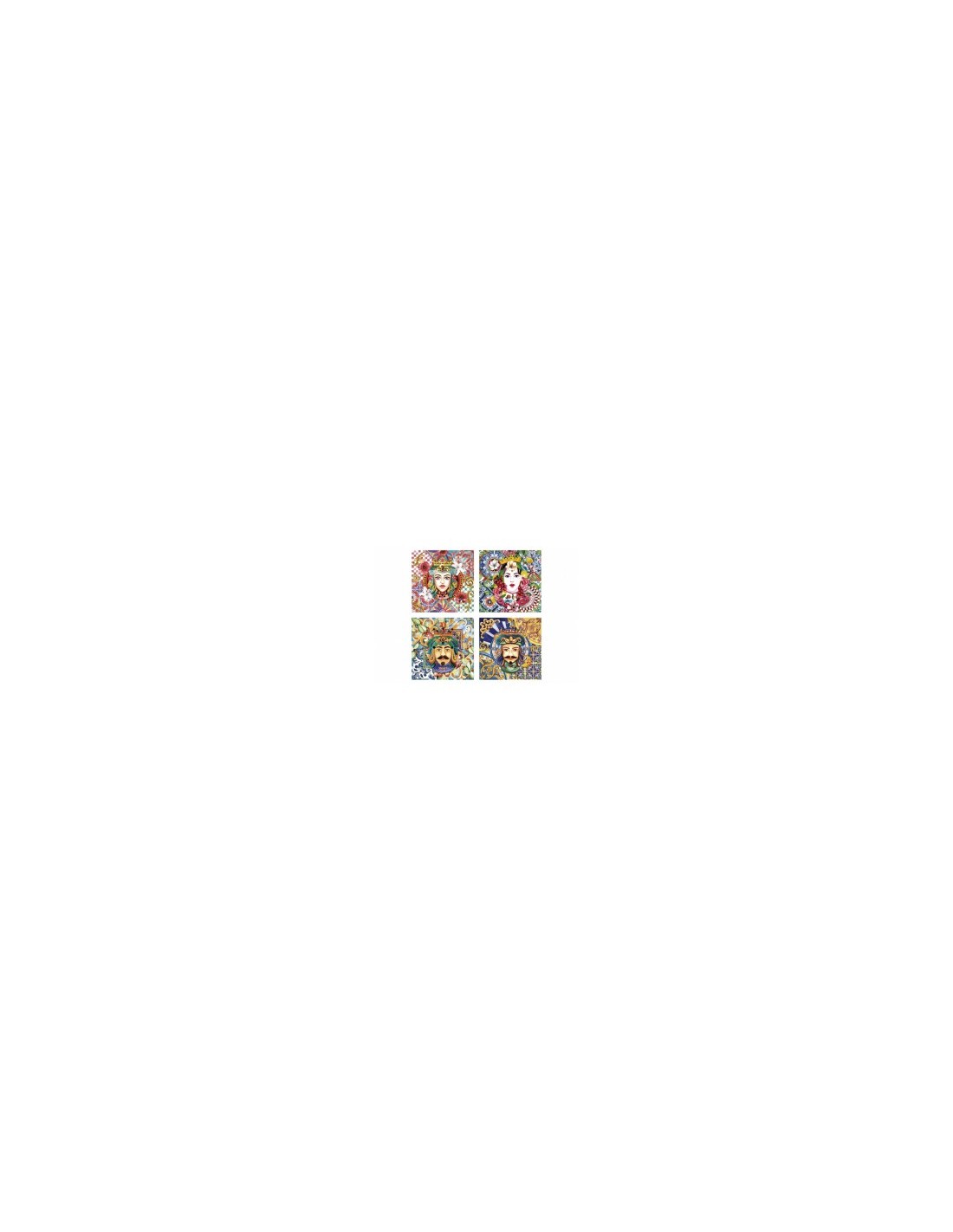 QUADRO 73988 OLEOGRAFIA 40X40 ASSORTITO su TreG Ingrosso