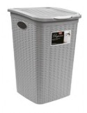 PORTABIANCHERIA 30081 ELEGANCE 50LT GRIGIO su TreG Ingrosso