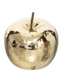 DECORAZIONE MELA 182316 DORATO 12X14CM su TreG Ingrosso