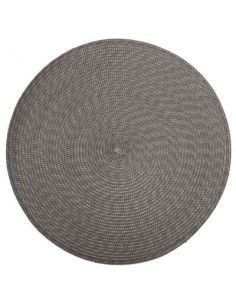 TOVAGLIETTA 108120C TRECCIA TONDA GRIGIO SCURO su TreG Ingrosso