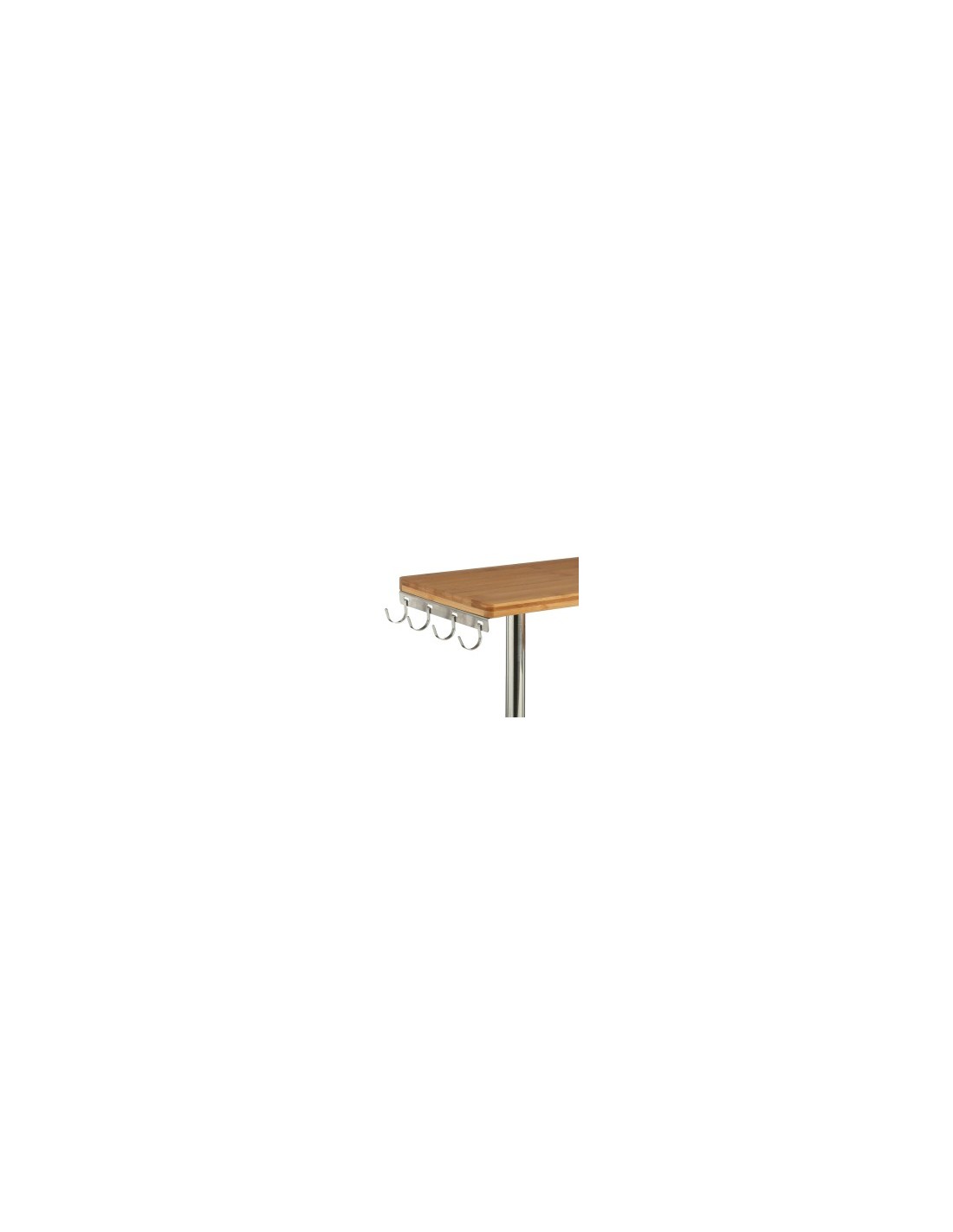 MENSOLA CUCINA 111123 BAMBOO CON 4 GANCI su TreG Ingrosso