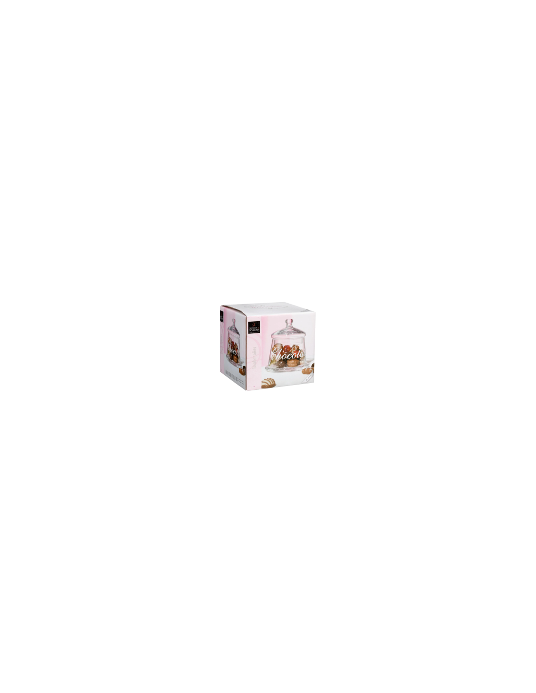 PORTADOLCI 115630 VETRO CON COPERCHIO 12,8CM su TreG Ingrosso