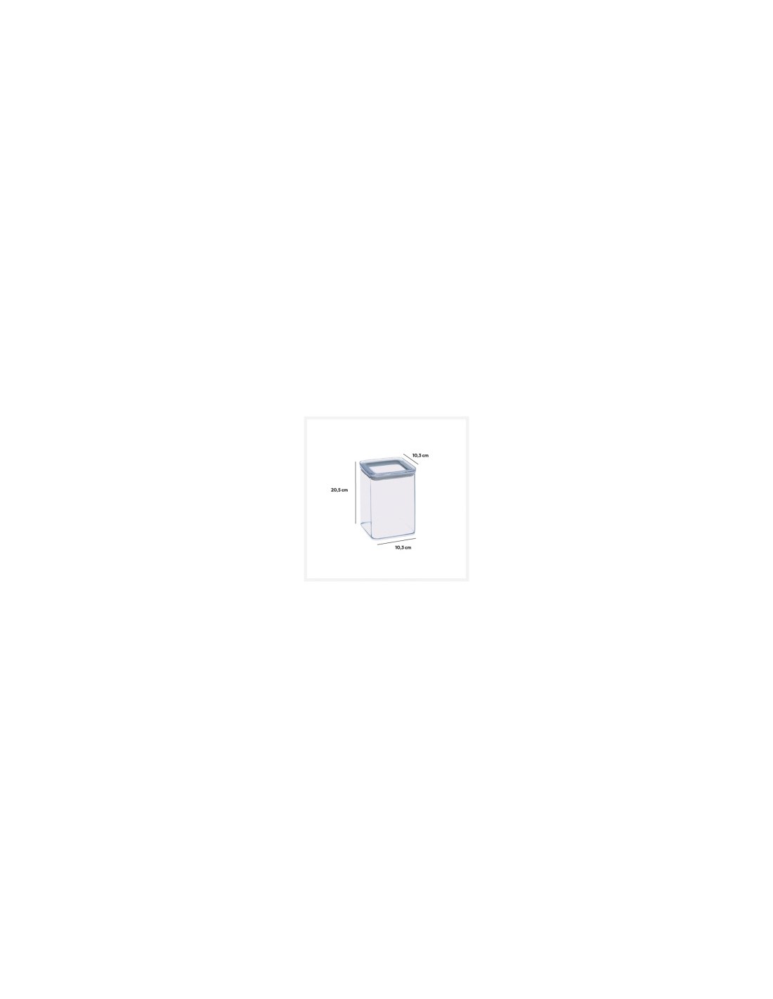 BARATTOLO ERMETICO 152041 1000ML su TreG Ingrosso