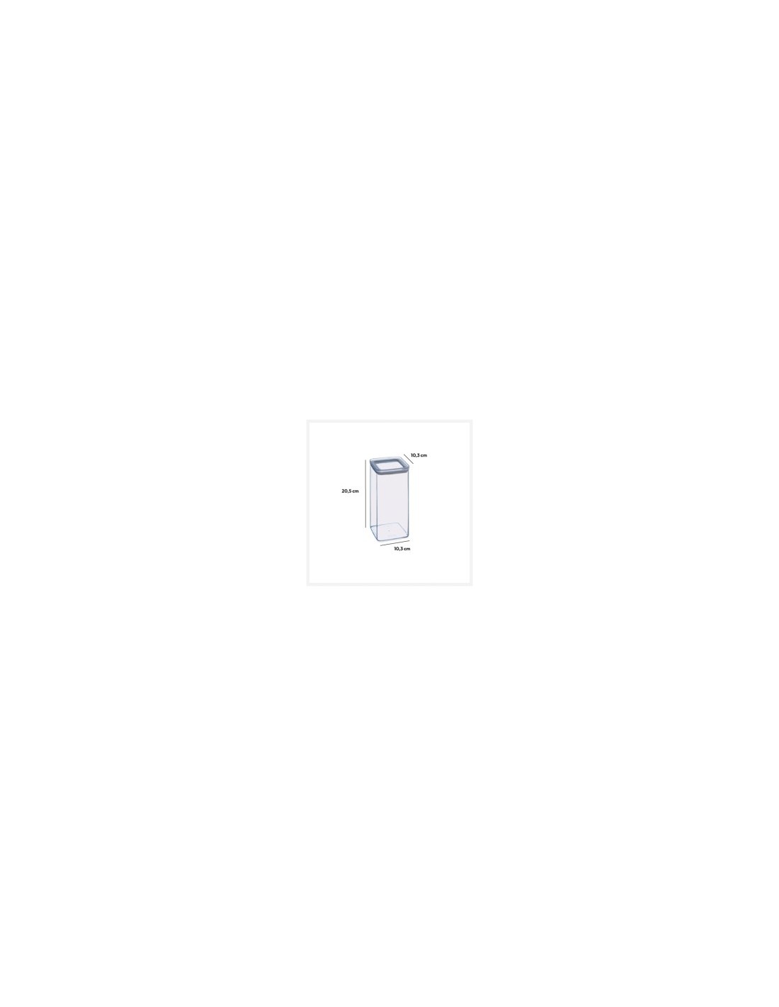 BARATTOLO ERMETICO 152042 1500ML su TreG Ingrosso