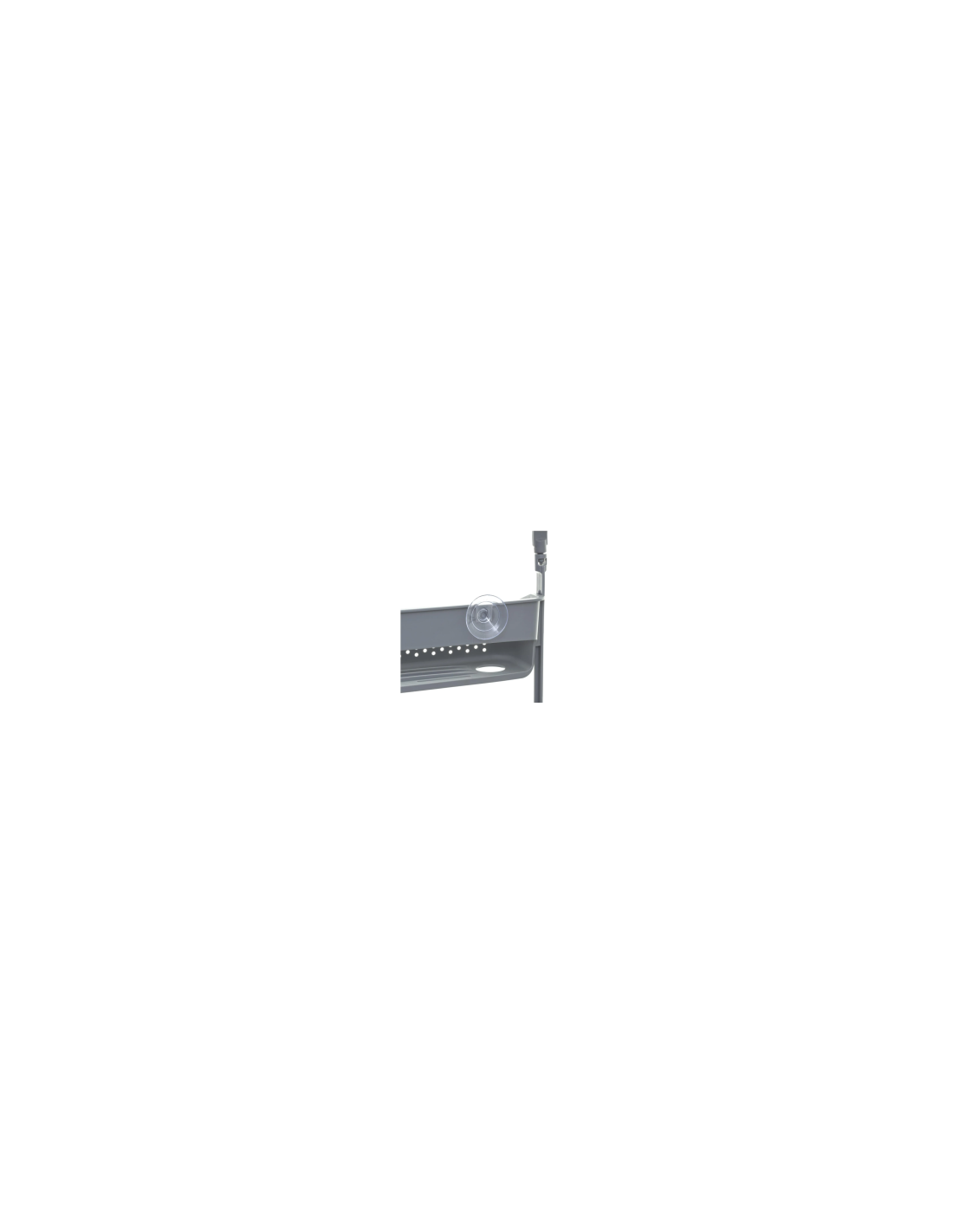 MENSOLA 160922B DOCCIA 2P FLESSIBILE GRIGIO su TreG Ingrosso