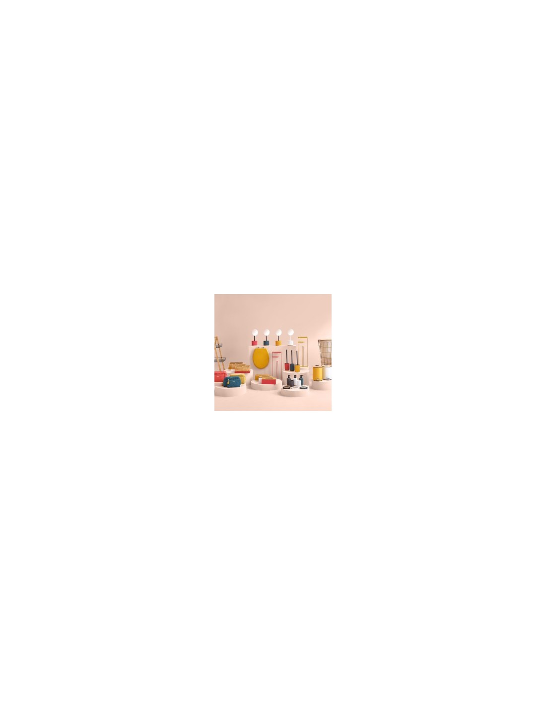 CARRELLO 174682E 3P BAMBOO/ROSA su TreG Ingrosso