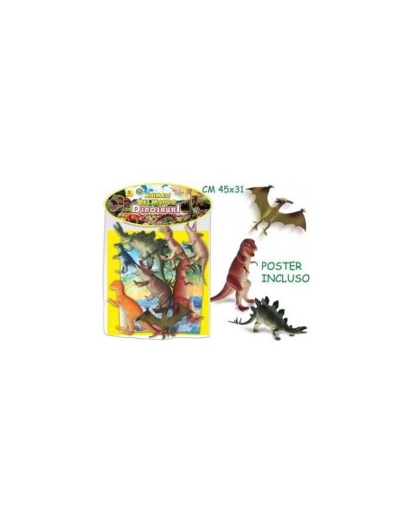 GEO NATURE 70307 CONF 8 DINOSAURI CON POSTER su TreG Ingrosso