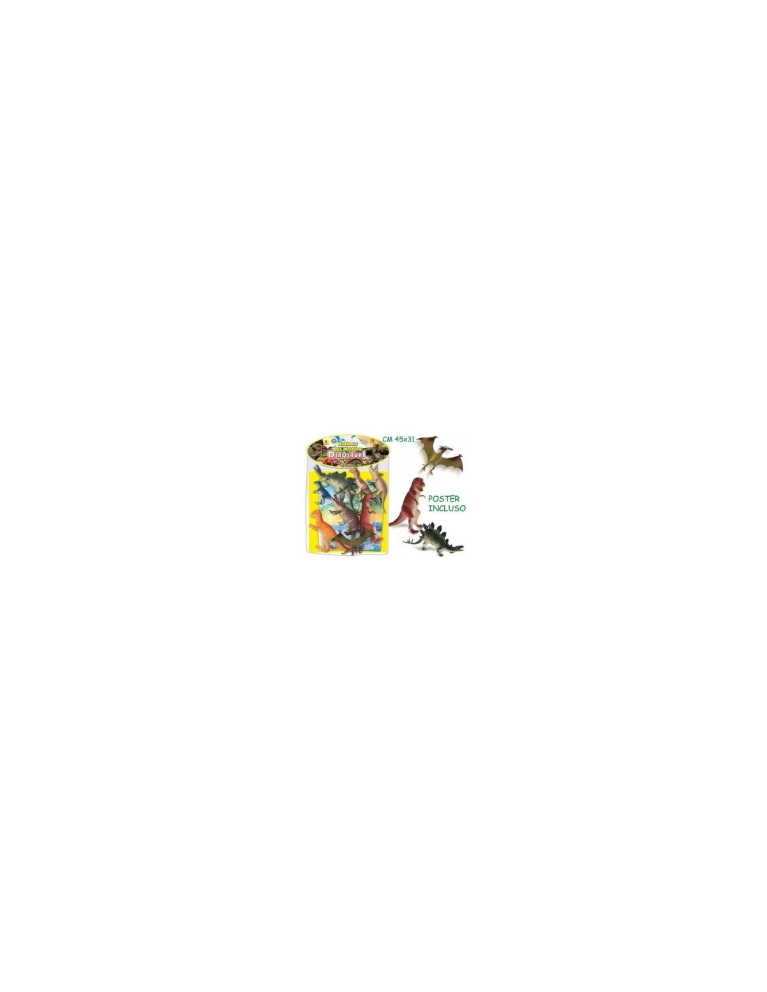 GEO NATURE 70307 CONF 8 DINOSAURI CON POSTER su TreG Ingrosso