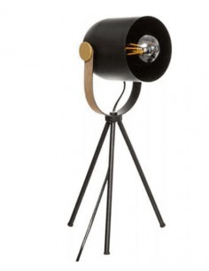 LAMPADA 173237 TREPPIEDI 18X16X45CM NERO METALLO su TreG Ingrosso