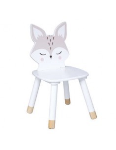 SEDIA BABY 174315 VOLPE 28X28X53CM LEGNO su TreG Ingrosso