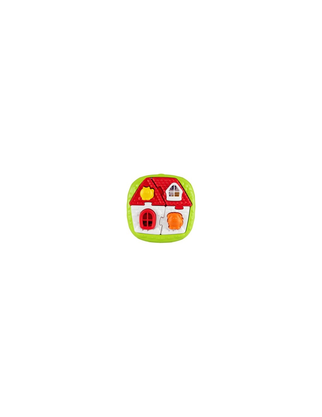 Chicco Puzzle della Fattoria 2in1 - Gioco Educativo con Forme Incastro e Puzzle per Bambini 10 Mesi - 3 Anni
