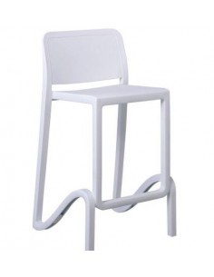 SGABELLO GIANO BIANCO 75CM su TreG Ingrosso