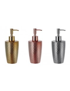 DISPENSER SAPONE 74094 CERAMICA 7,5X18,5CM COLORI ASSORTITI su TreG...