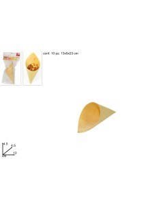 CONF 10 CONI X STUZZICHINI 25315 9CM su TreG Ingrosso