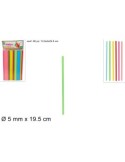 CONF 60 CANNUCCE 57400 19,5CM COLORATE su TreG Ingrosso