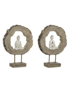 FIGURA BUDDHA FD189927 RESINA 20X6X26 ASSORTITO su TreG Ingrosso