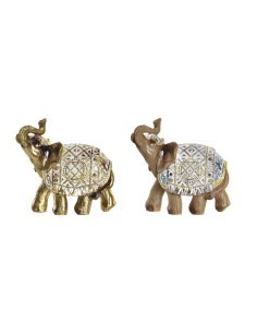 FIGURA ELFANTE FD195433 RESINA 8,6X4,2X8,8 ASSORTITO su TreG Ingrosso