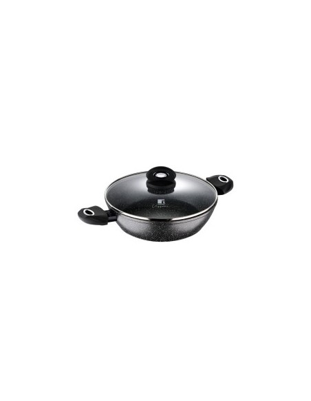 TEGAME ALLUMINIO 28CM C/COPERCHIO INDUZIONE su TreG Ingrosso