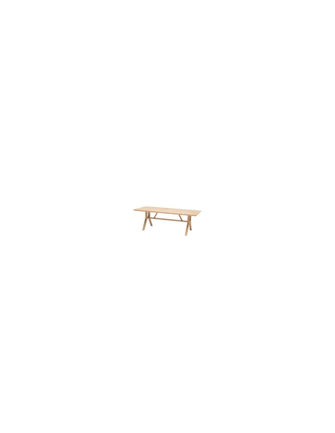 TAVOLO 171145 PAPUASIA 220X100X75CM LEGNO su TreG Ingrosso