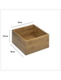 PORTAUTENSILI 150733 BAMBOO 18X18X9CM su TreG Ingrosso
