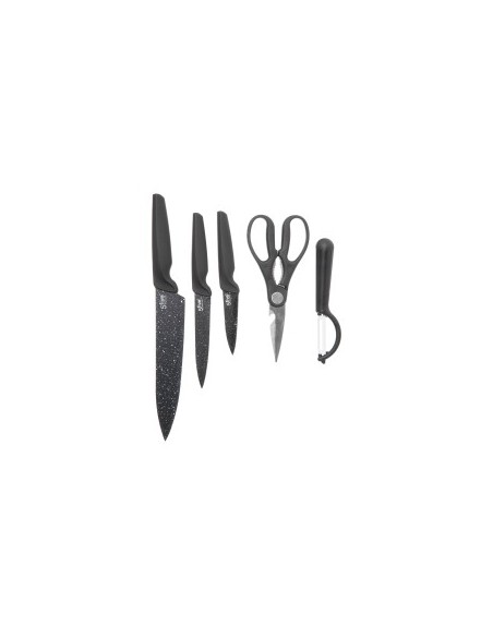 SET UTENSILI CUCINA 5 PEZZI CON TAGLIERE 179737 su TreG Ingrosso