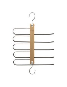 GRUCCIA PANTALONI 181303 5P METALLO 32X48CM su TreG Ingrosso