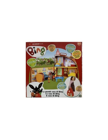 BING BNG36100 PLAYSET CASA CON PERSONAGGI su TreG Ingrosso