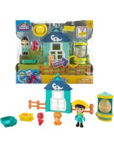 DINO RANCH DNA04000 PLAYSET INCUBATRICE CON PERSONAGGIO su TreG Ing...
