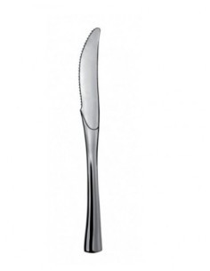 CONFEZIONE 50 COLTELLI GRIGIO METAL GOLD PLAST su TreG Ingrosso