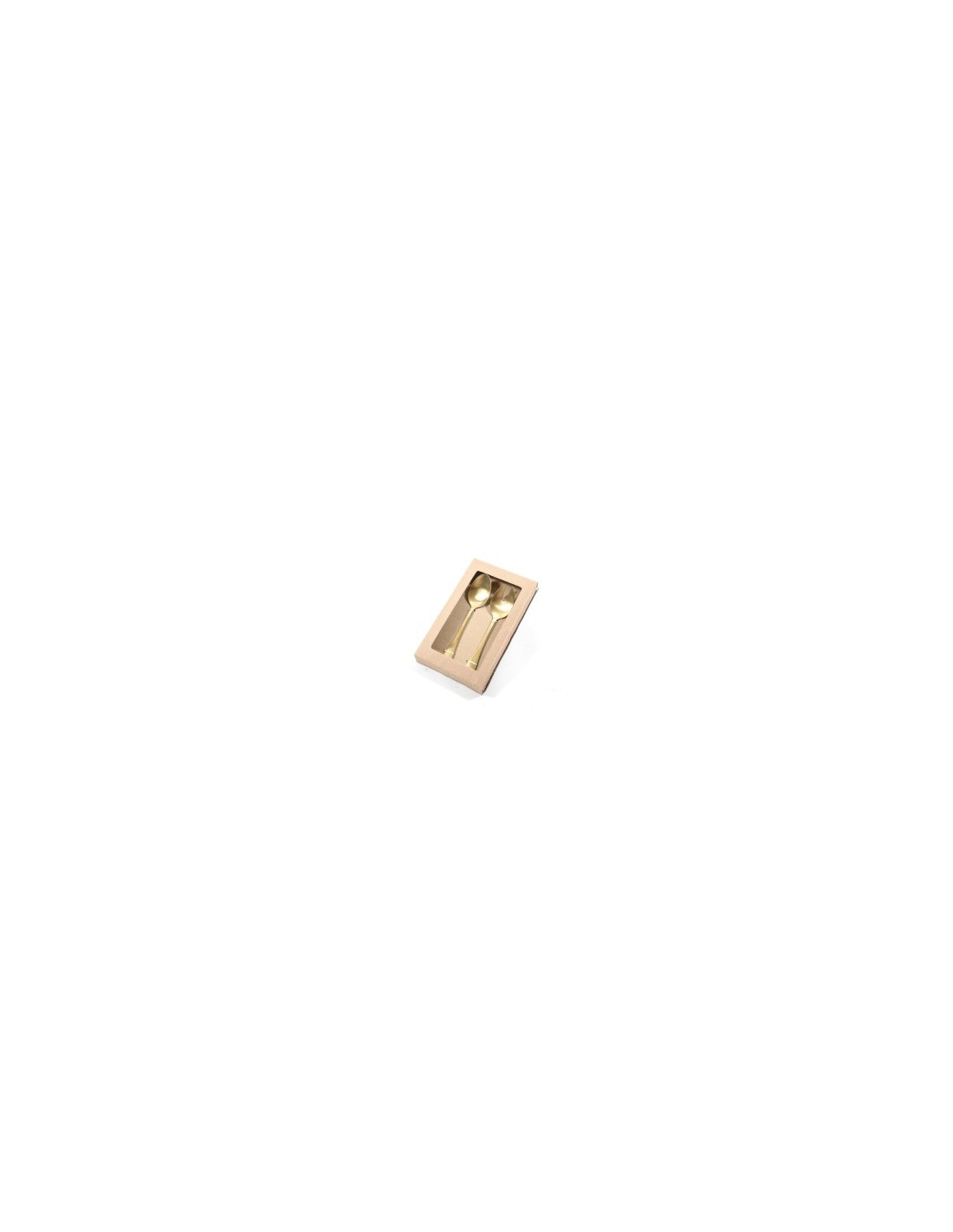 SET 2 MANODOMESTICI 10714 ACCIAIO ORO SATINATO su TreG Ingrosso