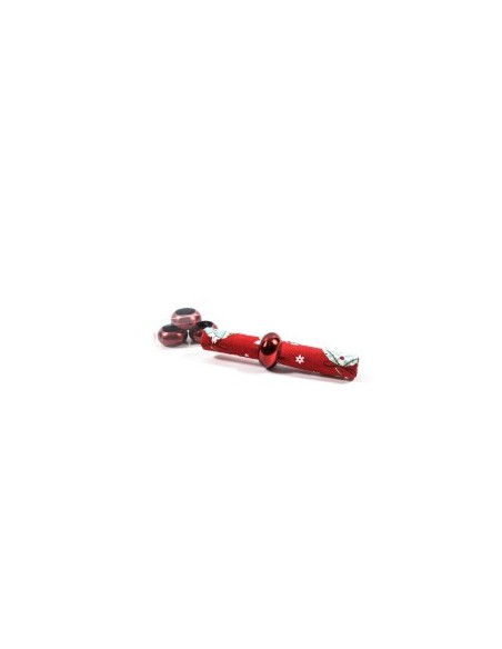 SET 4 PORTATOVAGLIOLI METALLO ROSSO D6CM su TreG Ingrosso