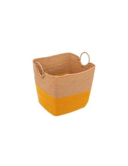 CESTA 174746A 2 MIS MULTIUSO OCRA 32X28X29CM su TreG Ingrosso