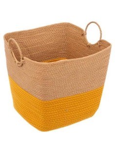 CESTA 174746A 3 MIS MULTIUSO OCRA 37X32X36CM su TreG Ingrosso