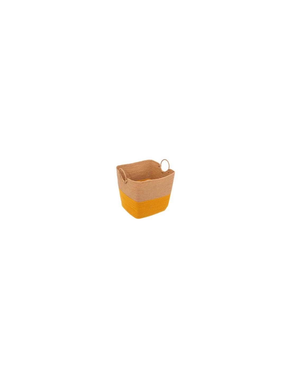 CESTA 174746A 3 MIS MULTIUSO OCRA 37X32X36CM su TreG Ingrosso