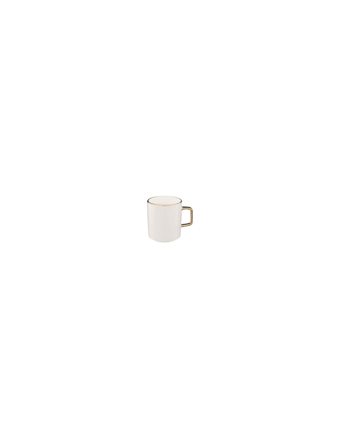 TAZZA 188830 ARYA 35CL BIANCO/ORO su TreG Ingrosso
