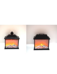 CAMINETTO 33X28X12CM NERO su TreG Ingrosso